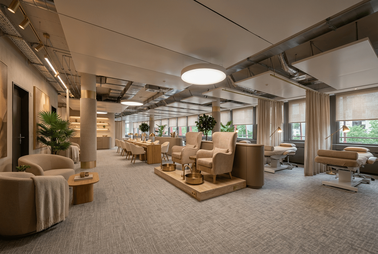 700m² office