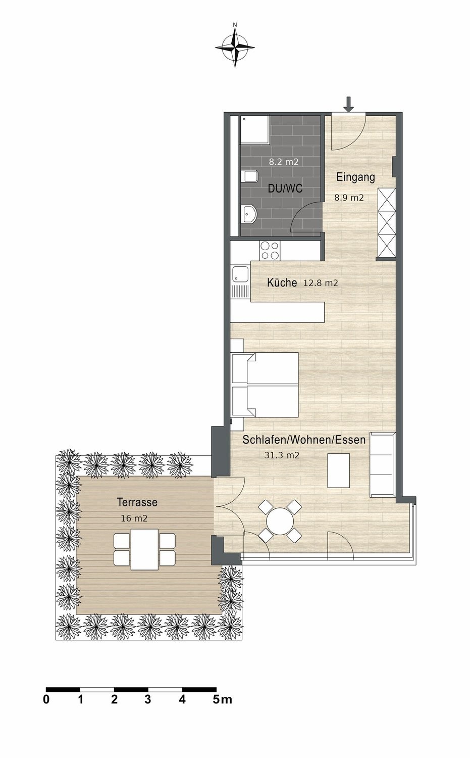 1 ½ rooms apartment, photo 2 of 10