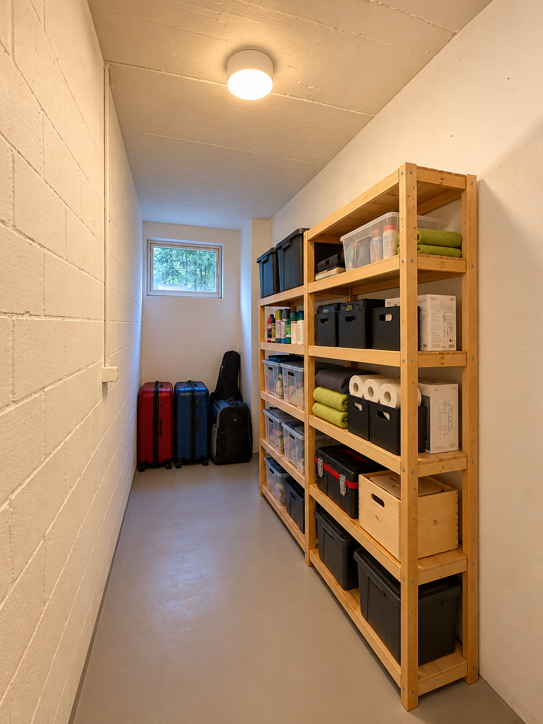2 rooms attic flat