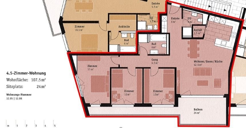 4 ½ rooms apartment, photo 7 of 7