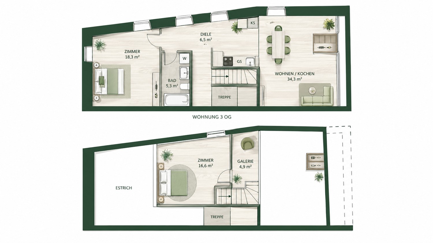 3 ½ rooms apartment, photo 9 sur 10