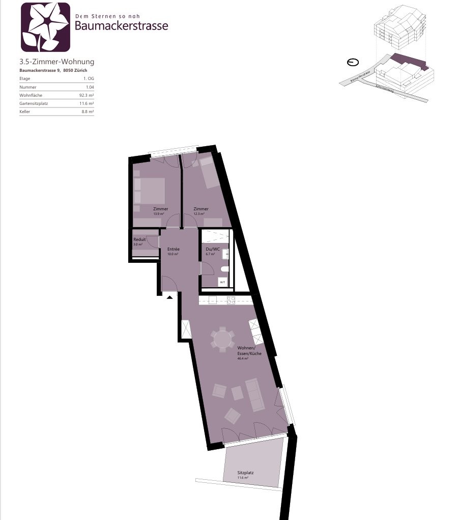 4 ½ rooms apartment