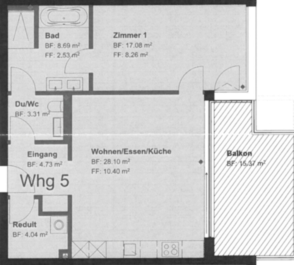 2 ½ rooms apartment, photo 4 of 10