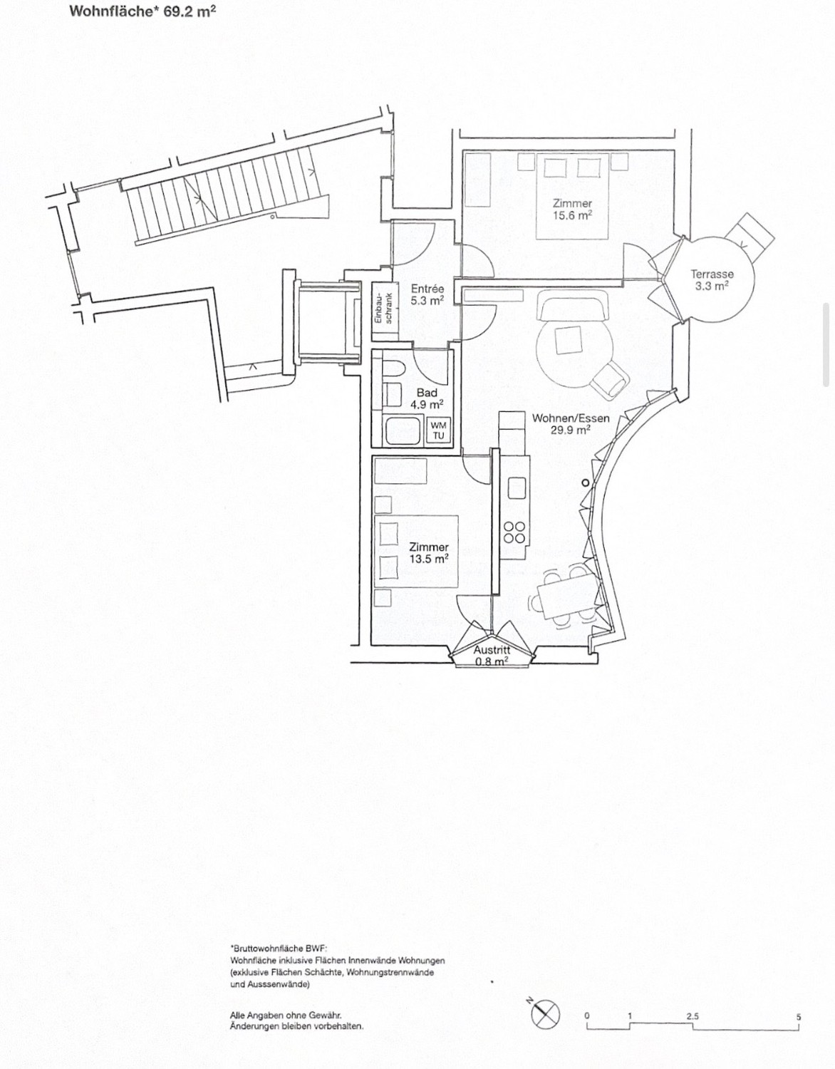3 ½ rooms apartment, photo 2 of 9
