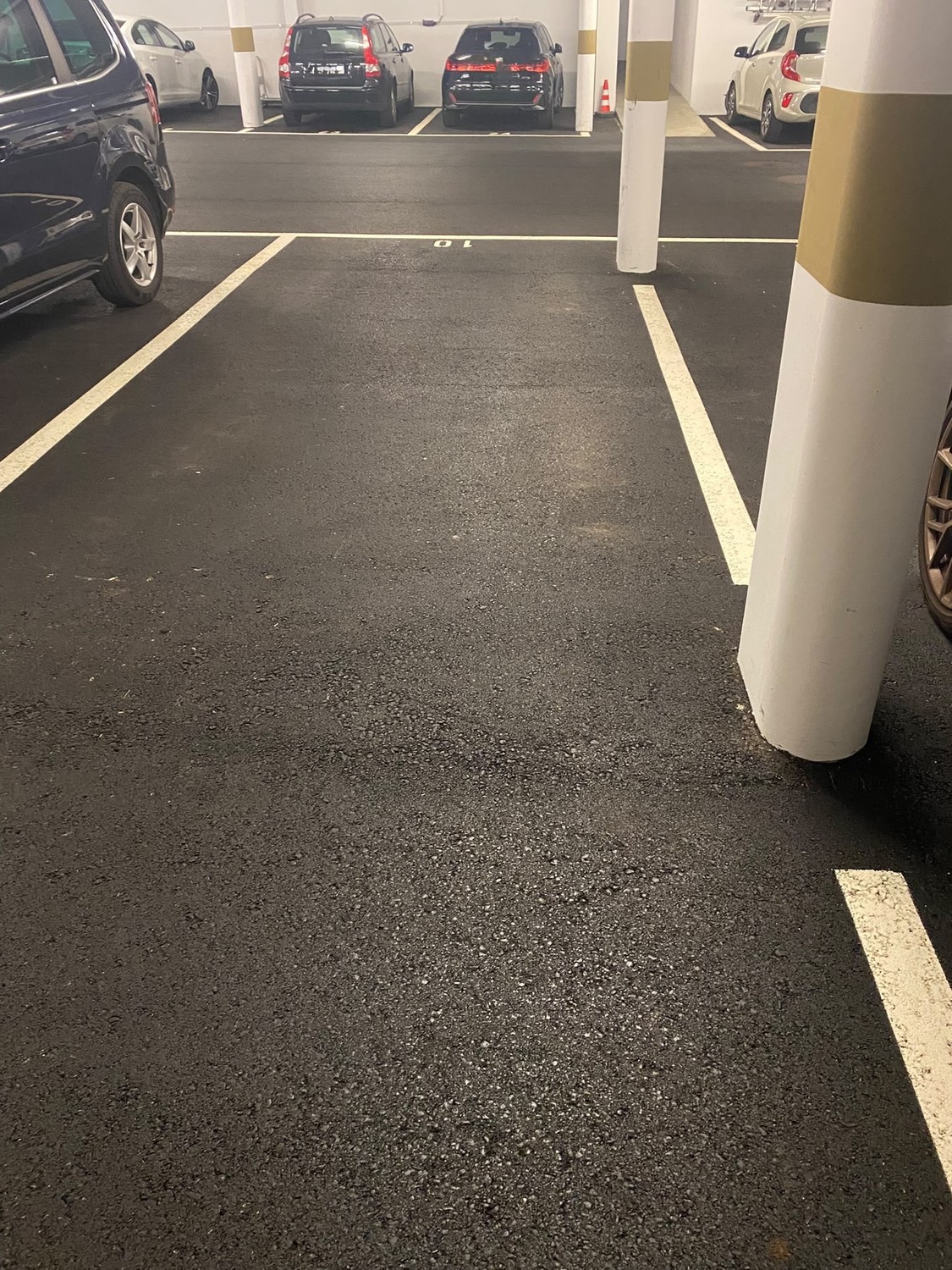 Posto auto sotterraneo