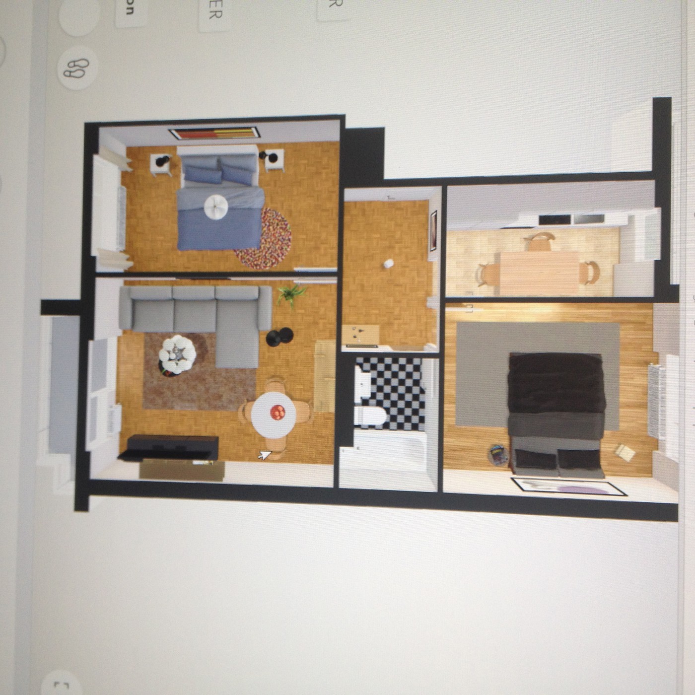 3 rooms apartment, photo 10 of 10