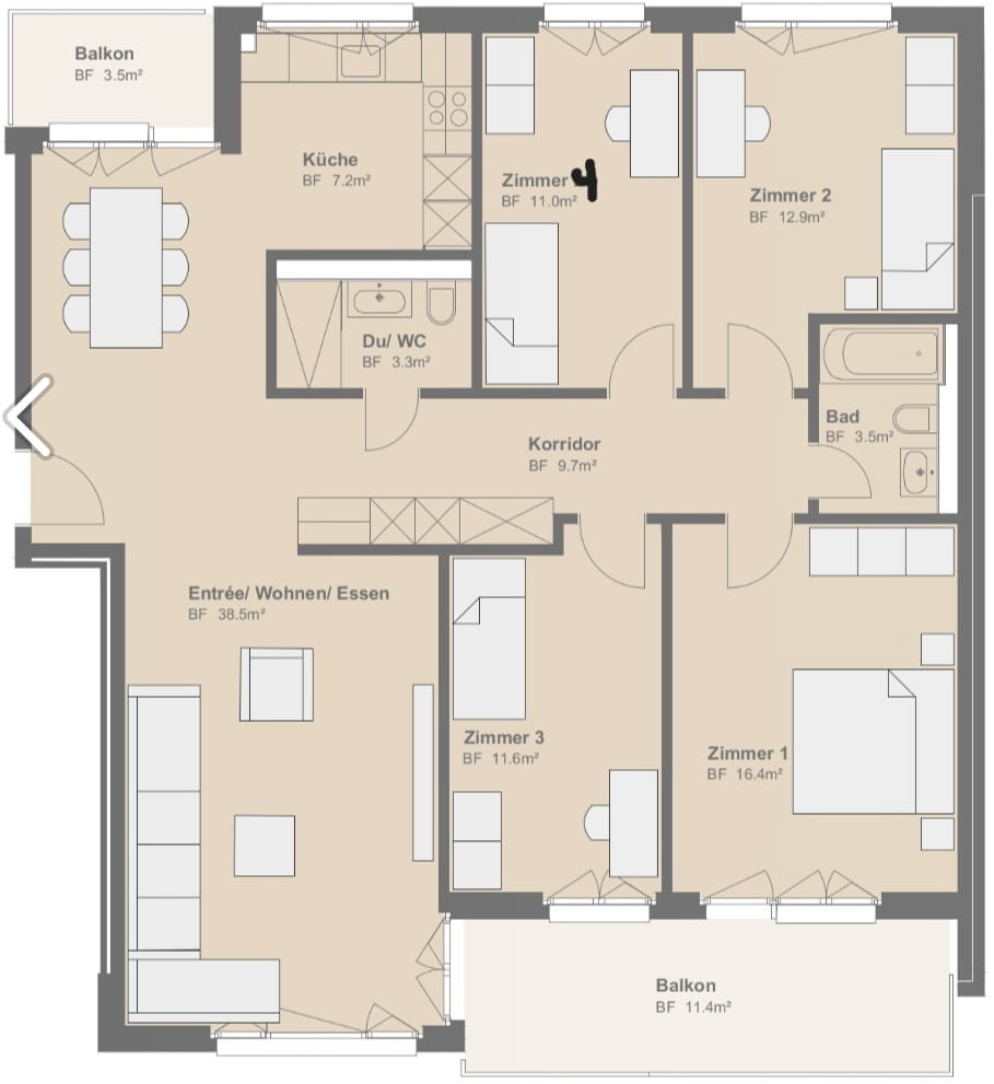 Room in a shared flat, photo 10 of 10