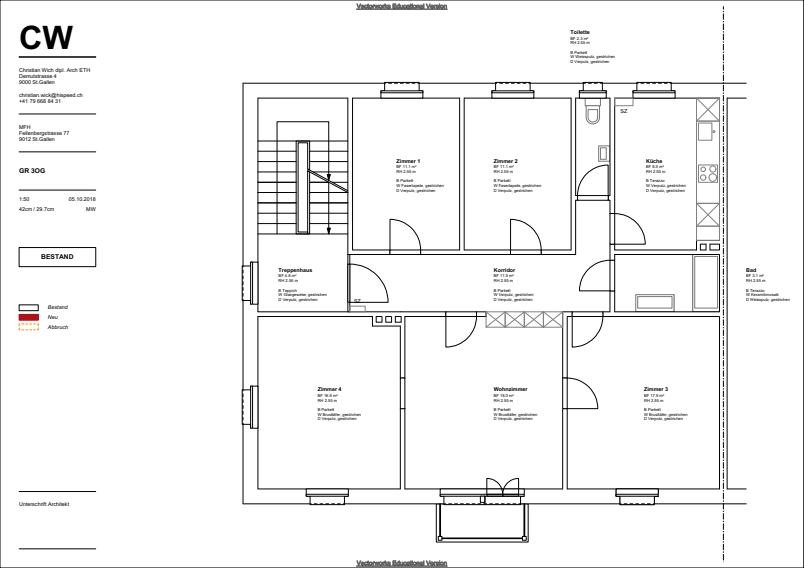 5 rooms apartment
