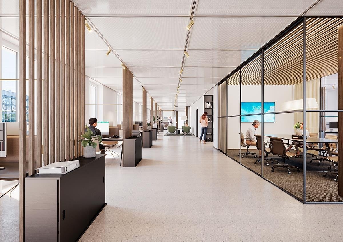 247m² office