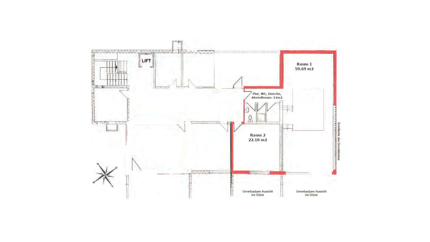 Ufficio di 95m²