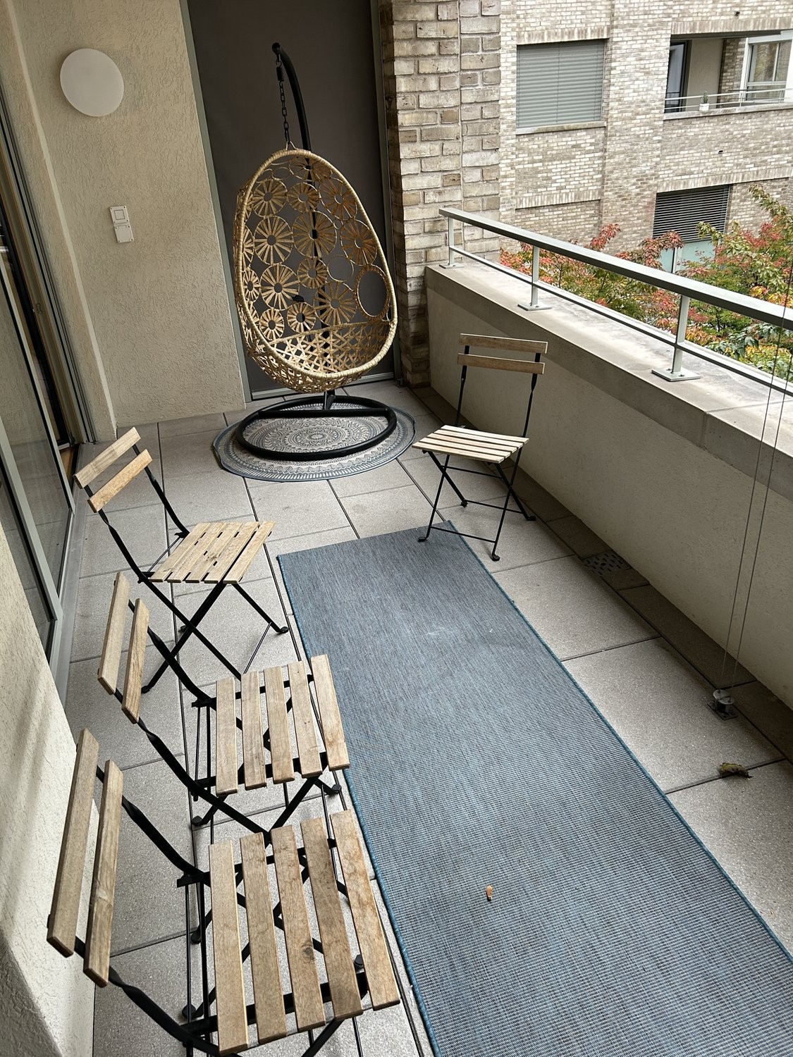2 ½ rooms furnished flat
