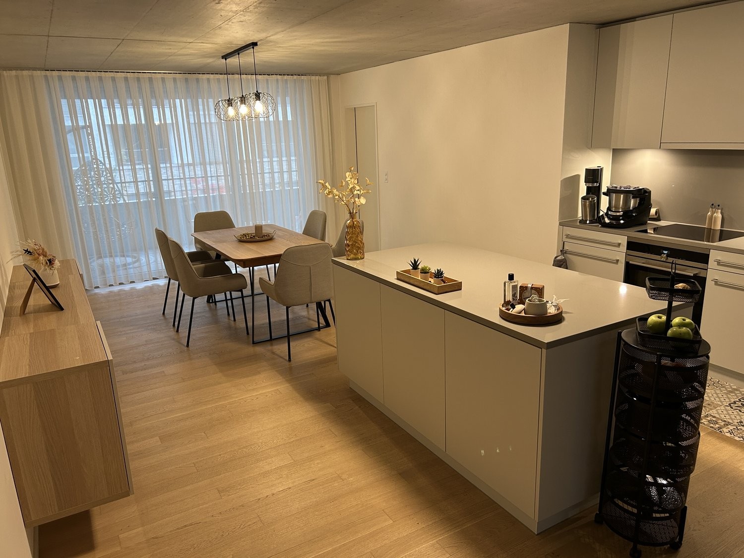 2 ½ rooms furnished flat