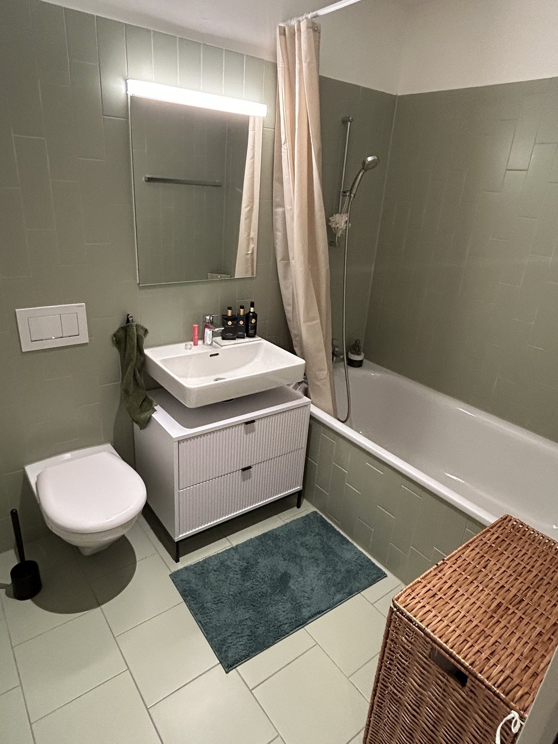 2 ½ rooms furnished flat