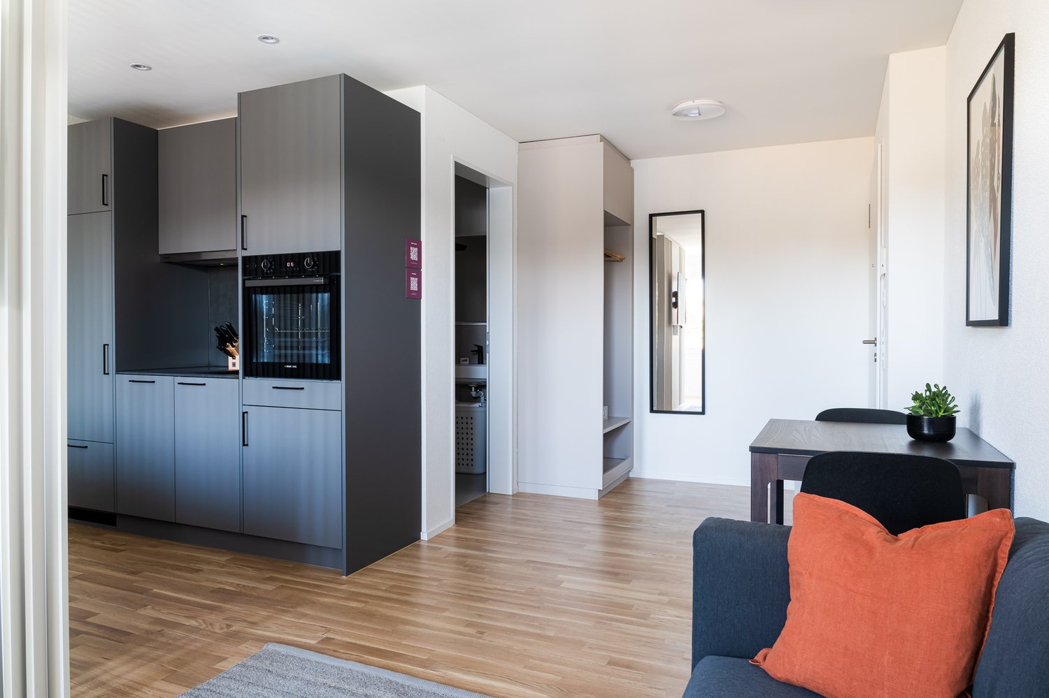 1 ½ rooms furnished flat