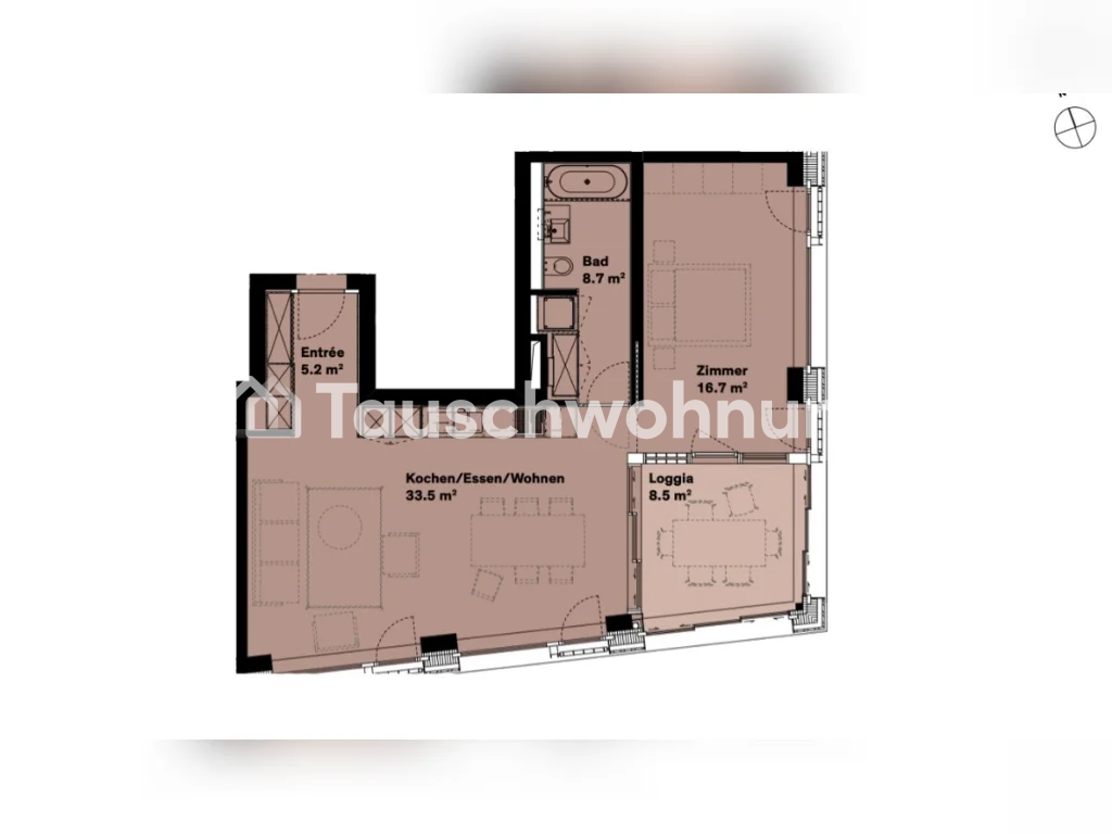 2 ½ rooms apartment, photo 1 of 2