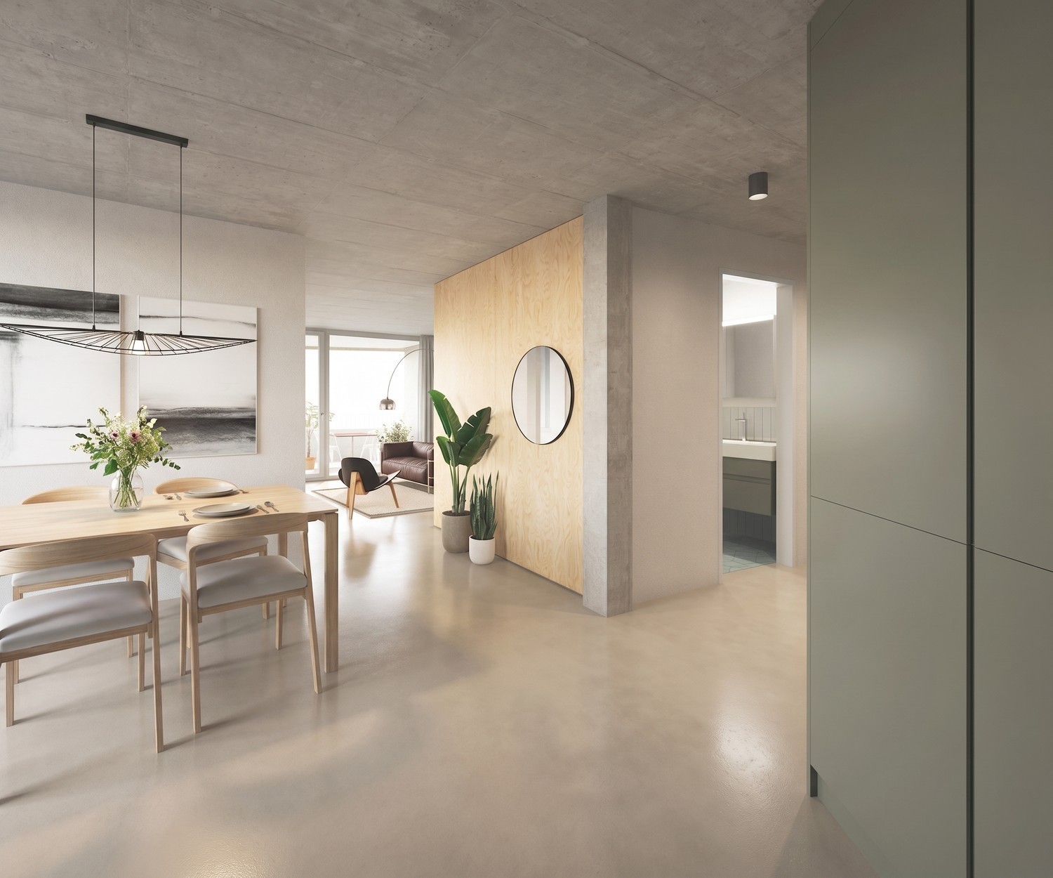 Appartement de 3 ½ pièces