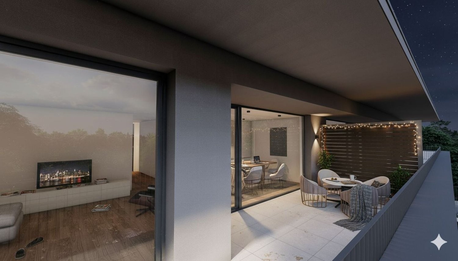 Appartement en attique de 4 ½ pièces