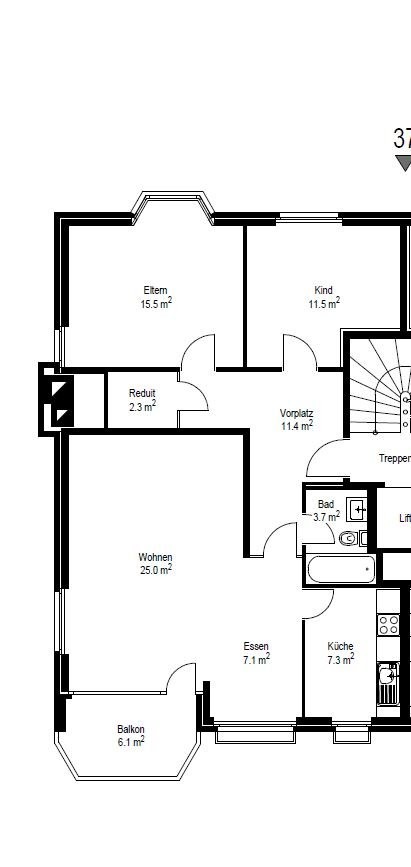 3 ½ rooms apartment, photo 10 of 10