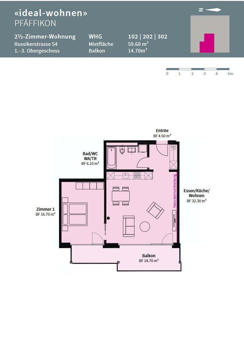 Appartement de 2 ½ pièces, photo 9 sur 9
