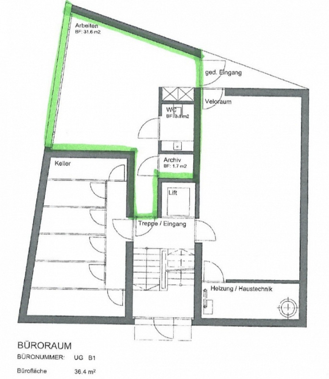 36m² commercial, photo 1 of 6