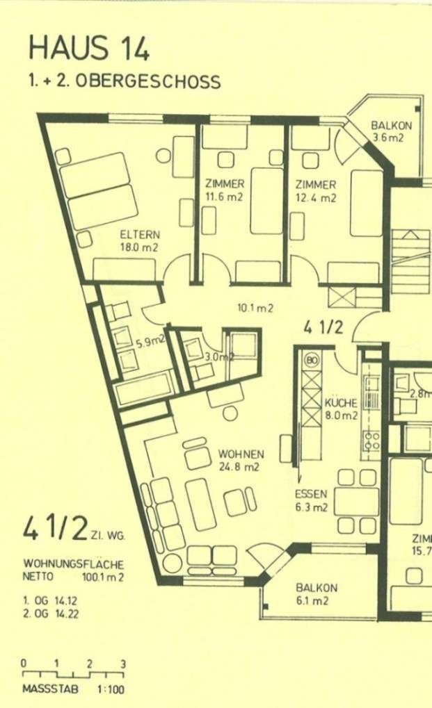 Appartamento di 2 ½ locali
