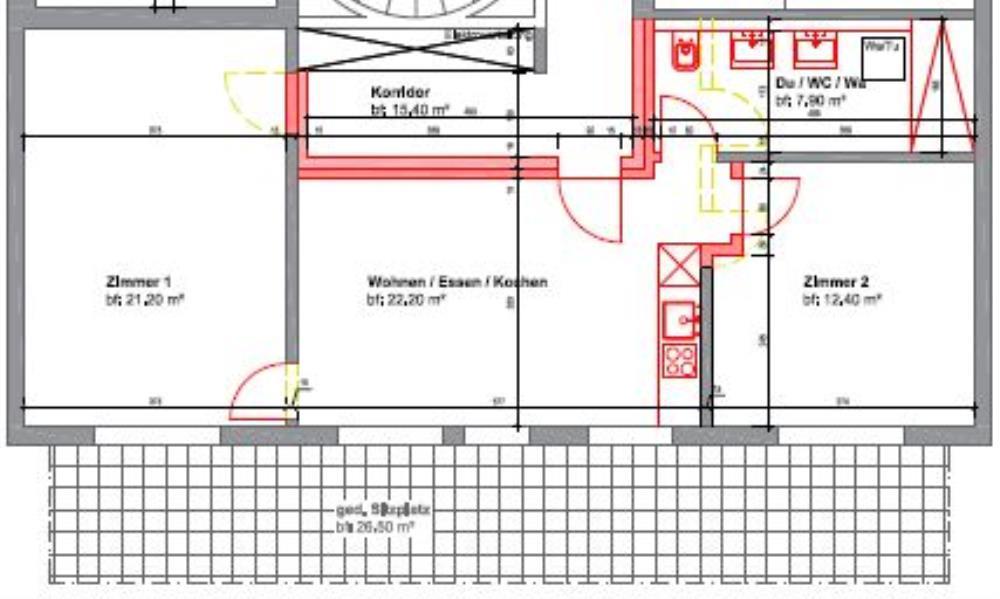 3 rooms apartment, photo 9 of 9