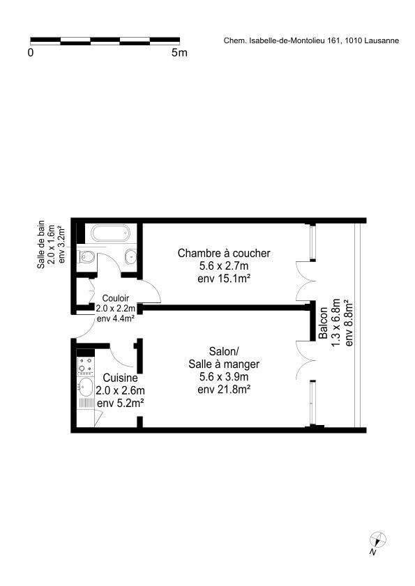 2 ½ rooms apartment, photo 7 of 9