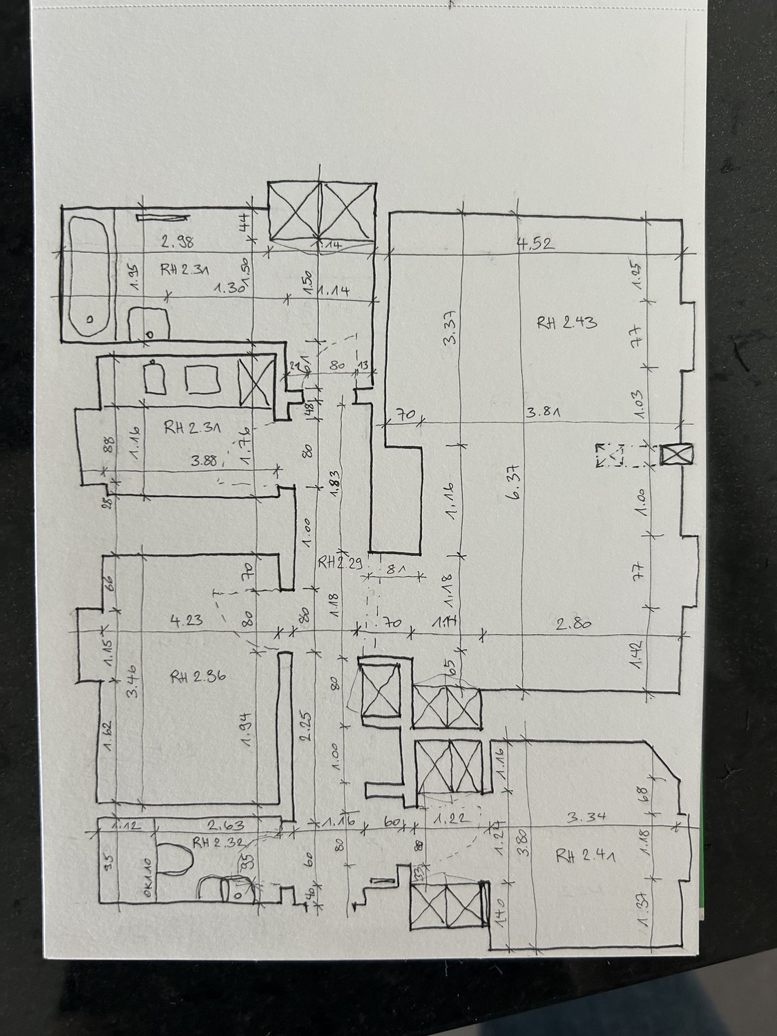 2 ½ rooms apartment