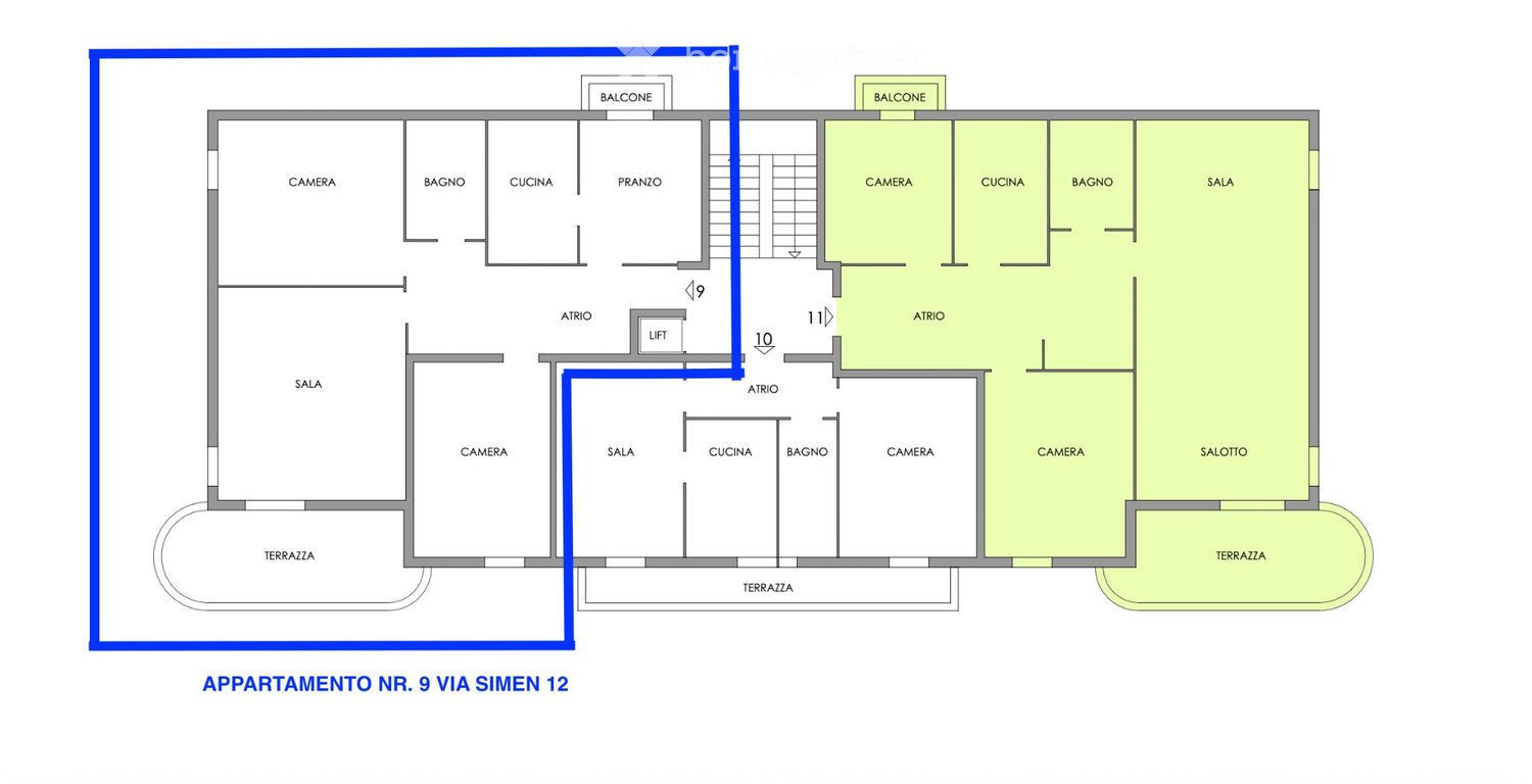 4 ½ rooms apartment