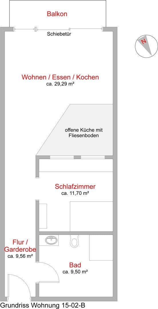 1 ½ rooms apartment, photo 5 of 5