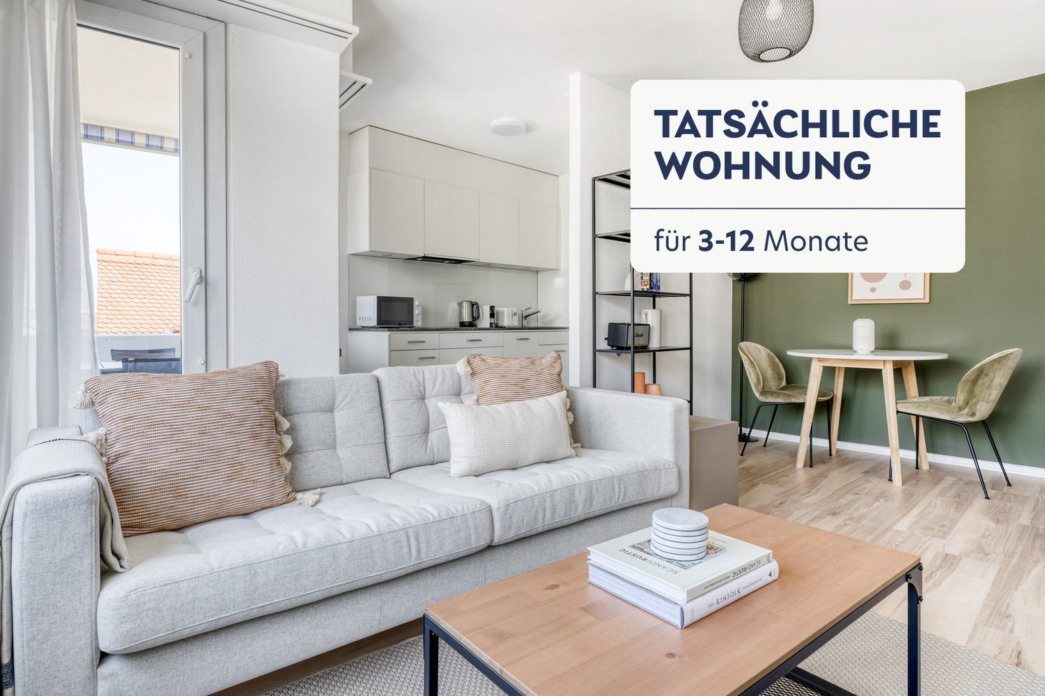 2 rooms furnished flat, photo 1 of 10