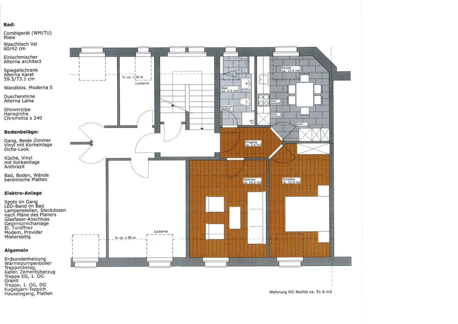 2 ½ rooms apartment