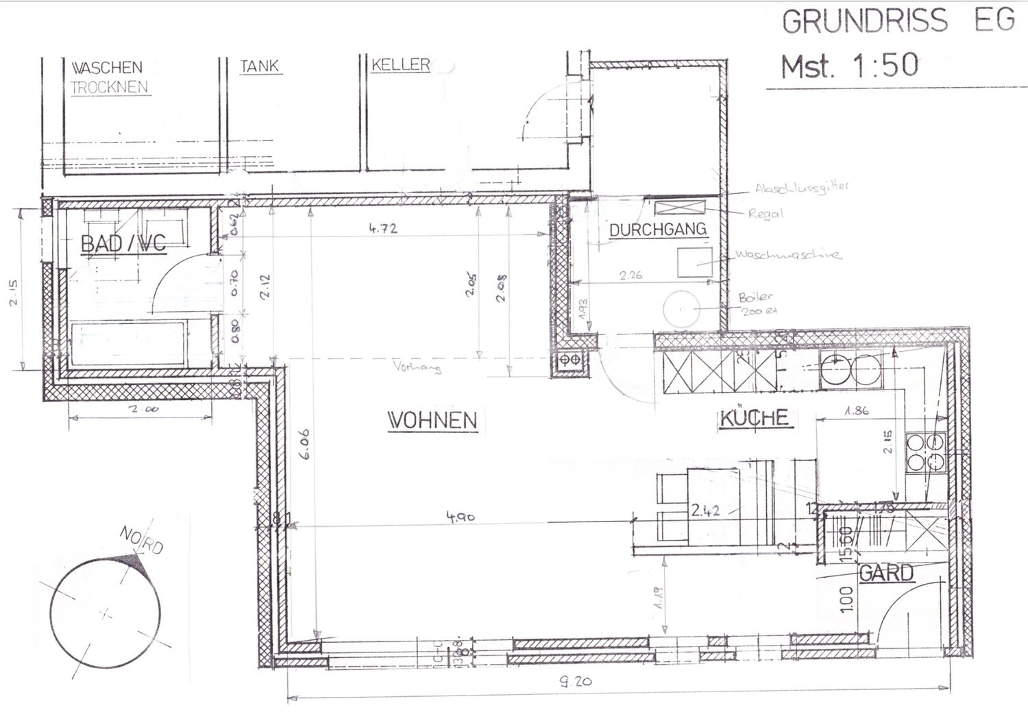 2 ½ rooms apartment