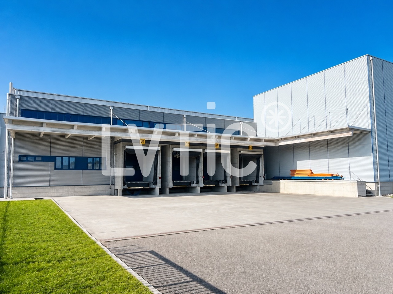 7200m² de locaux de stockage