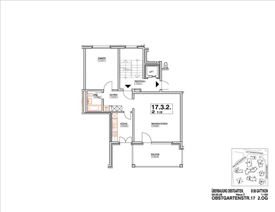 2 ½ rooms apartment