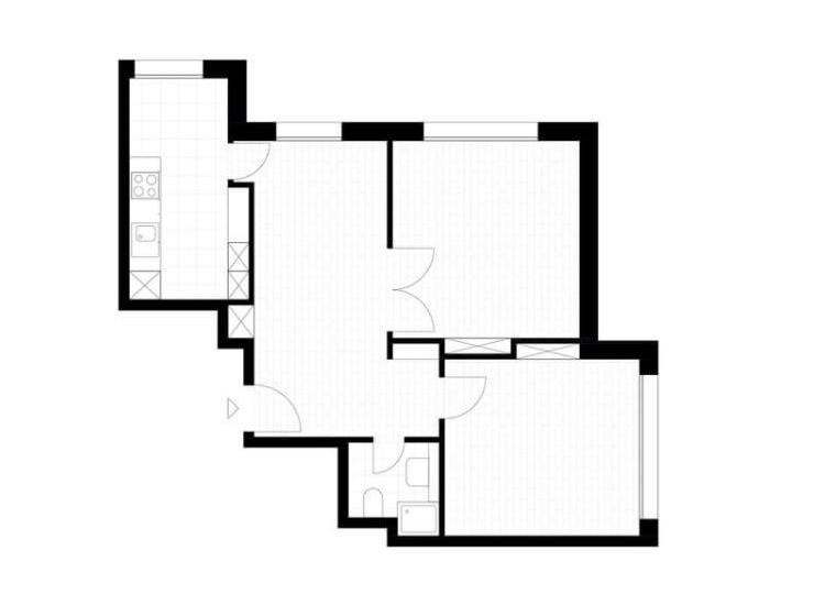 2 ½ rooms apartment