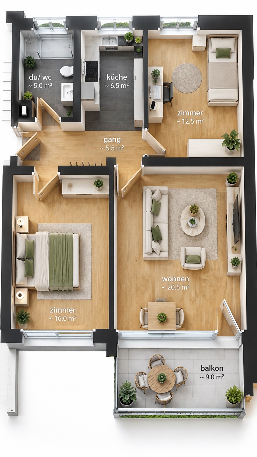 3 ½ rooms apartment, photo 1 of 7