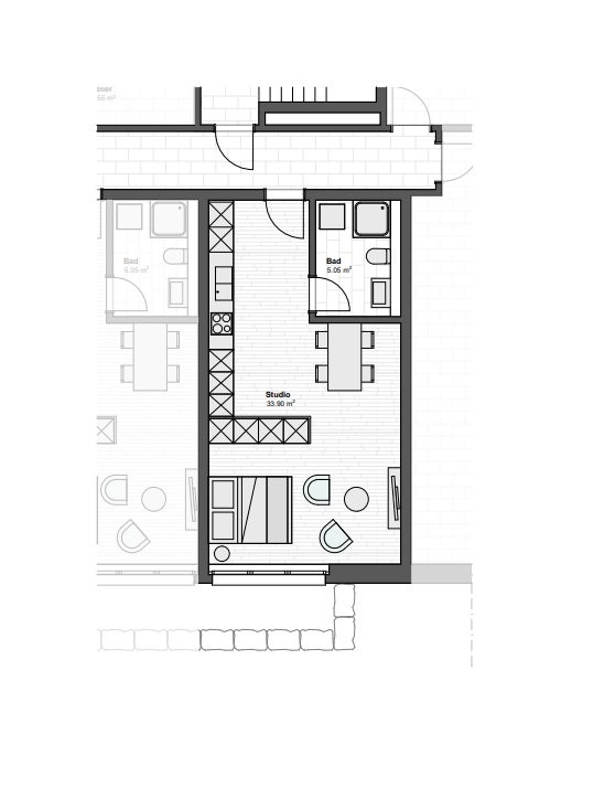 1 ½ rooms apartment, photo 4 of 4