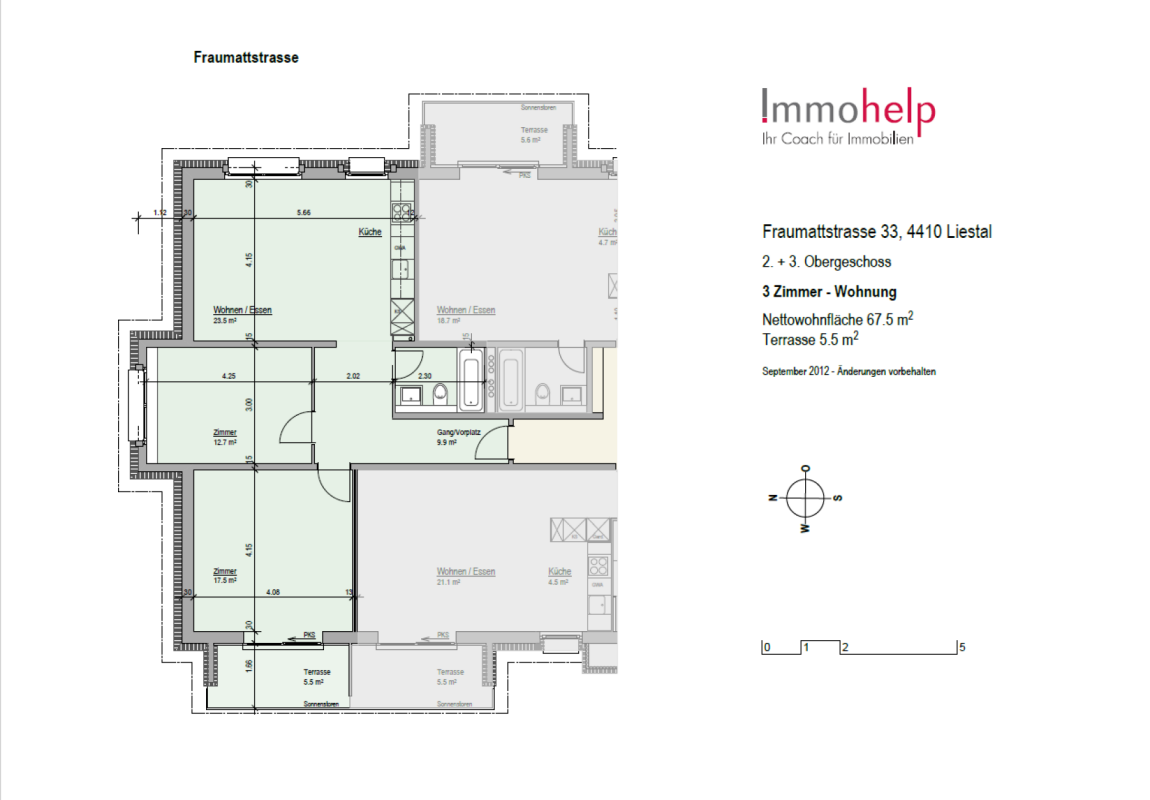 3 ½ rooms apartment