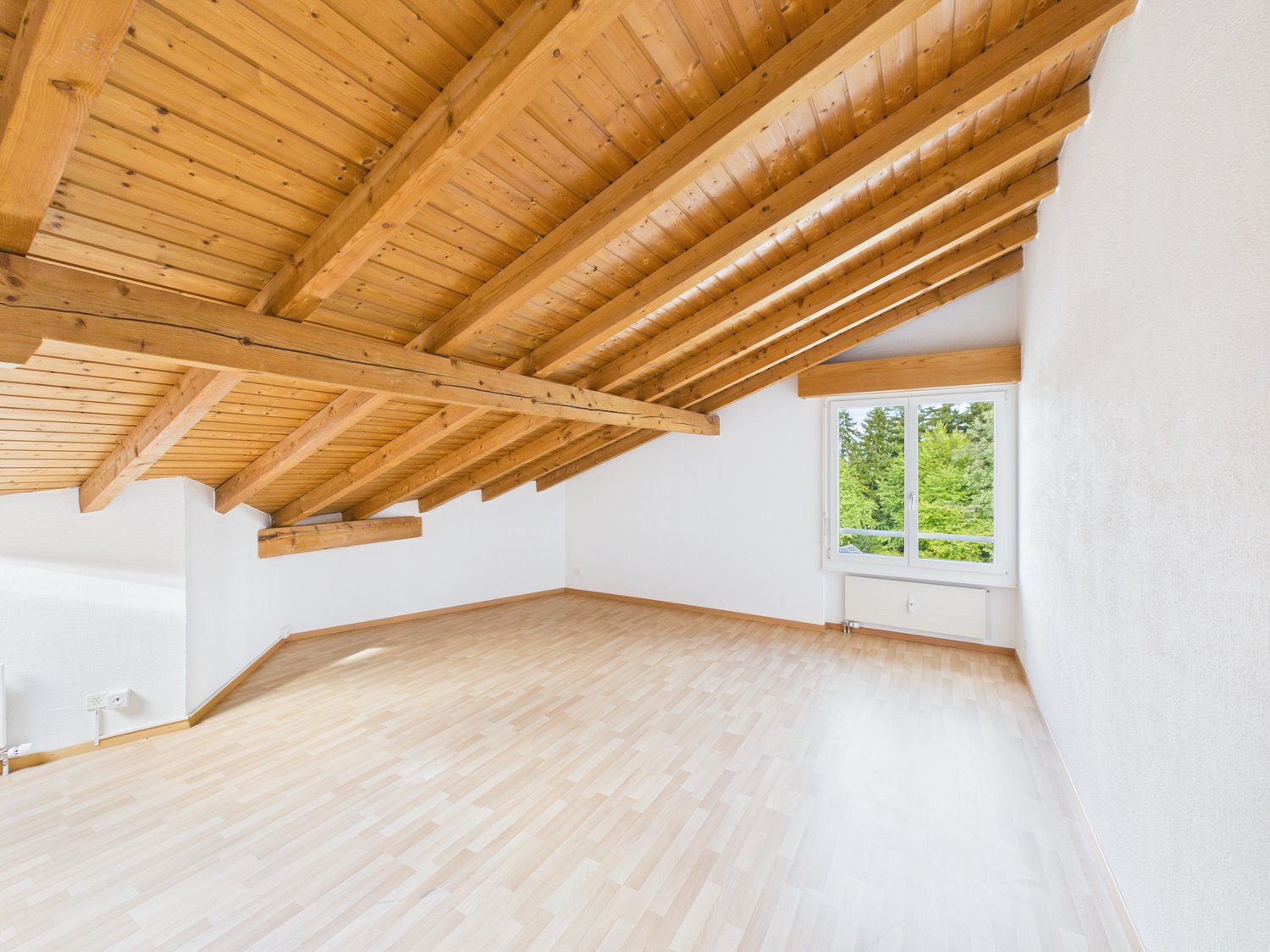 3 rooms roof flat