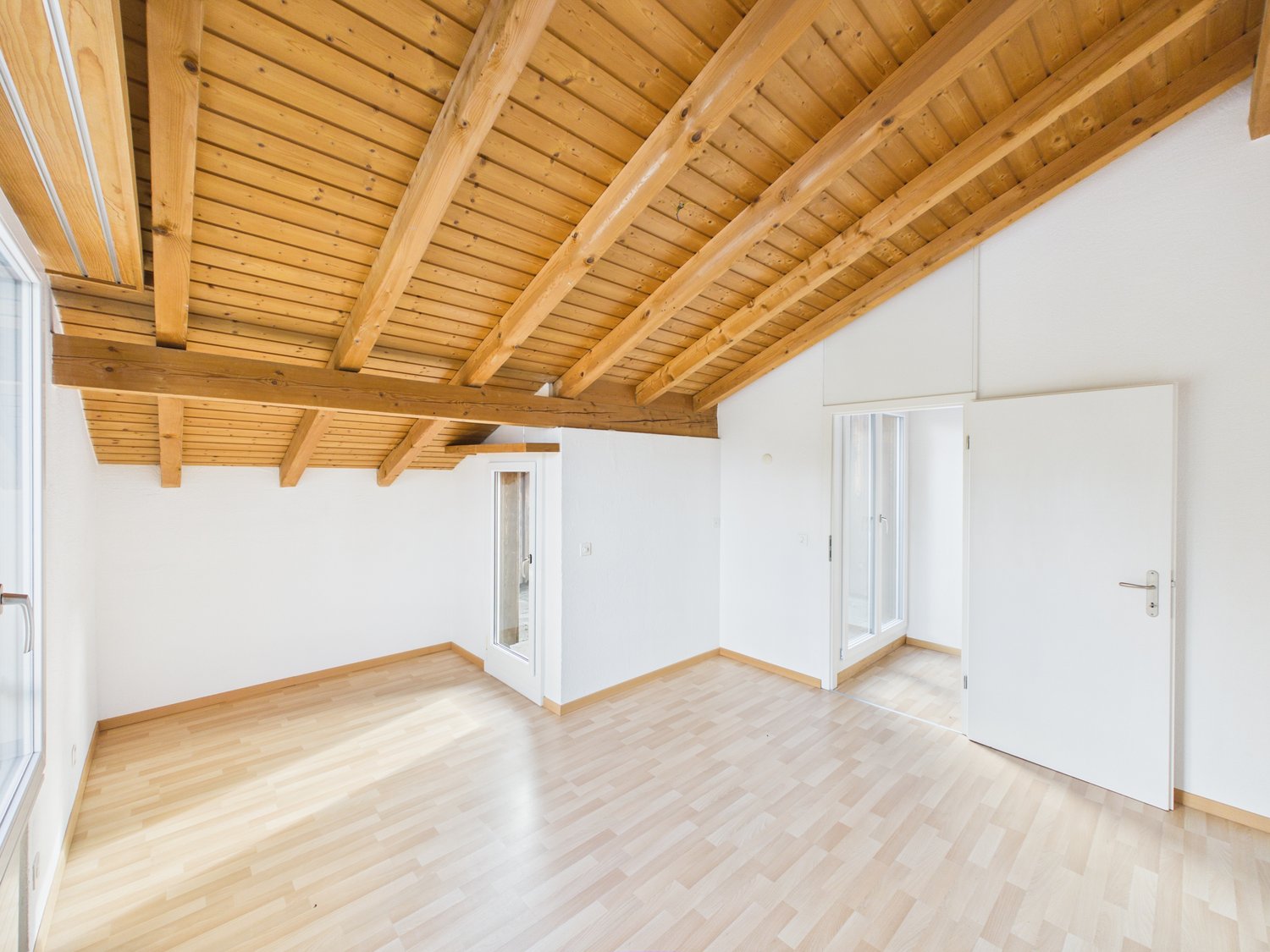 3 rooms roof flat