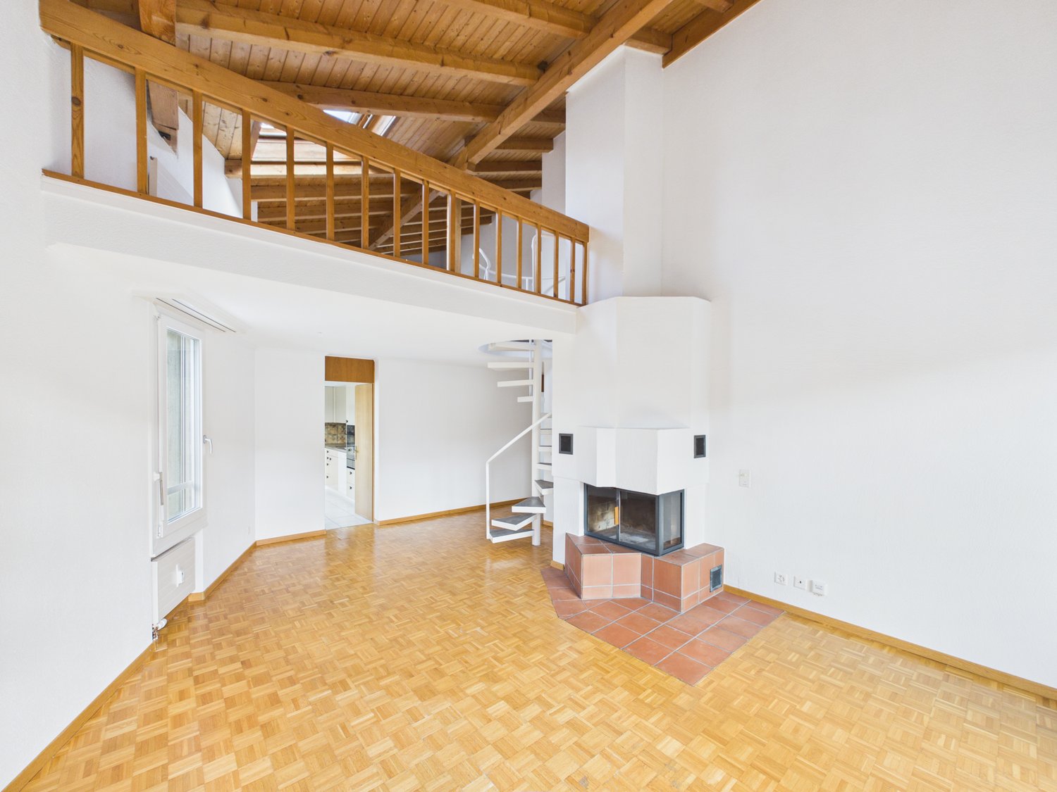 3 rooms roof flat