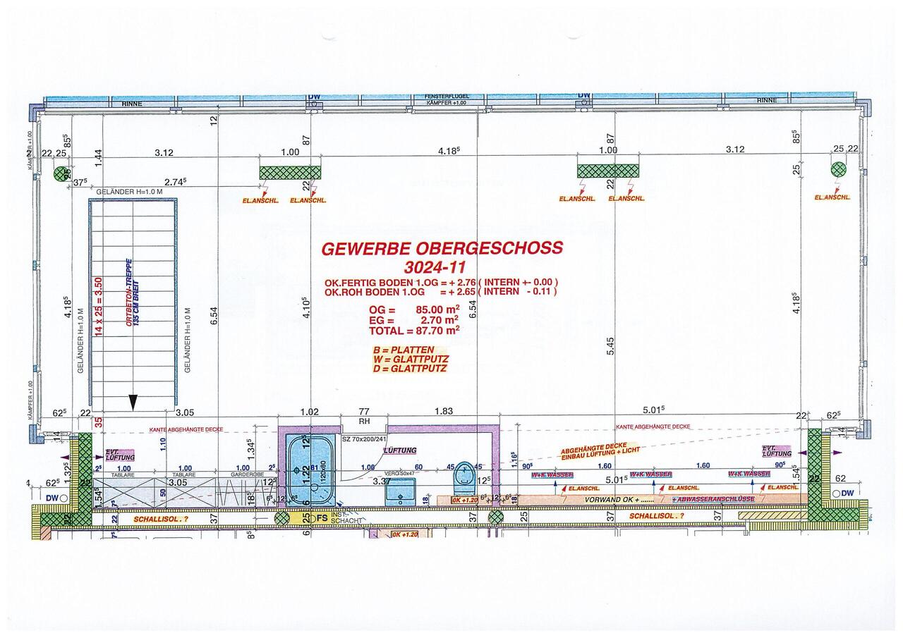 85m² commerciale