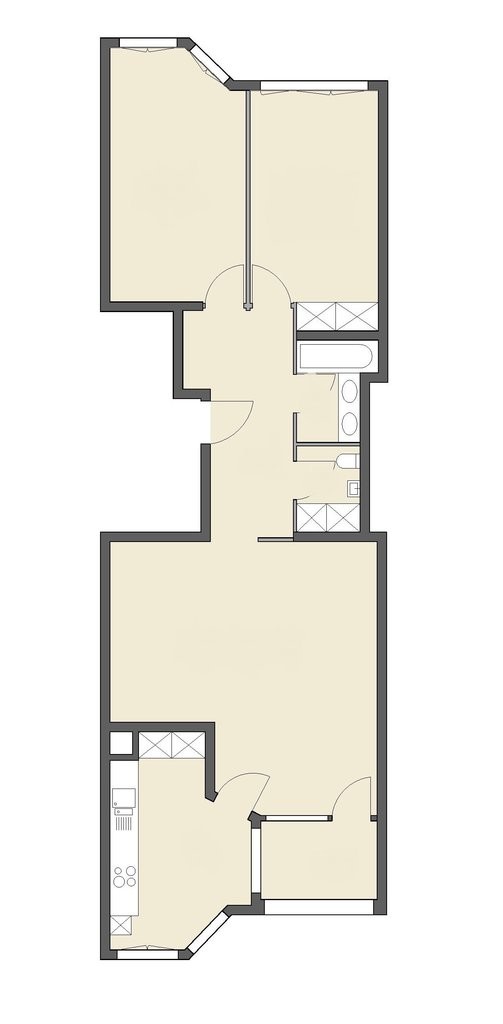 4 rooms apartment, photo 2 of 7