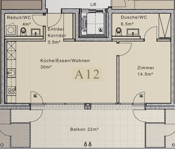 2 ½ rooms apartment, photo 10 of 10