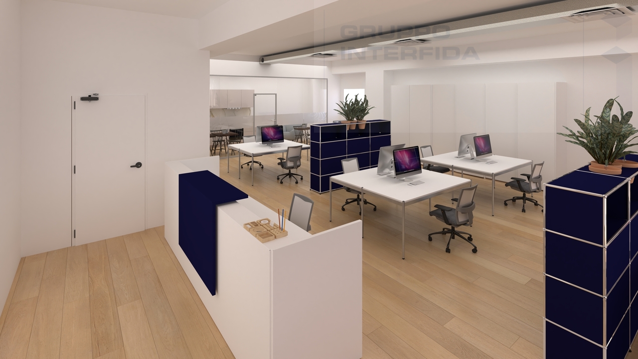 280m² office
