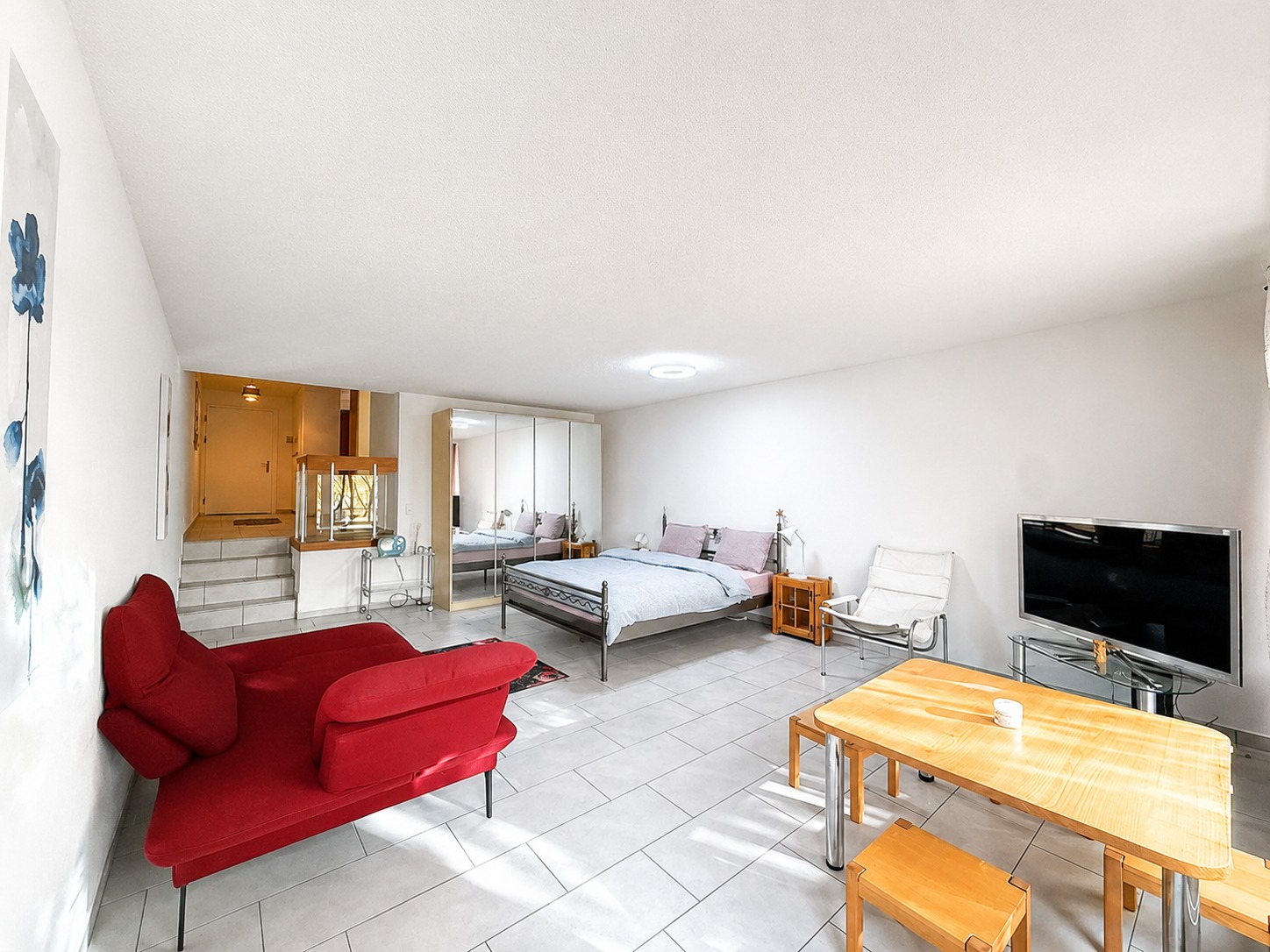 1 ½ pièces appartement meublé