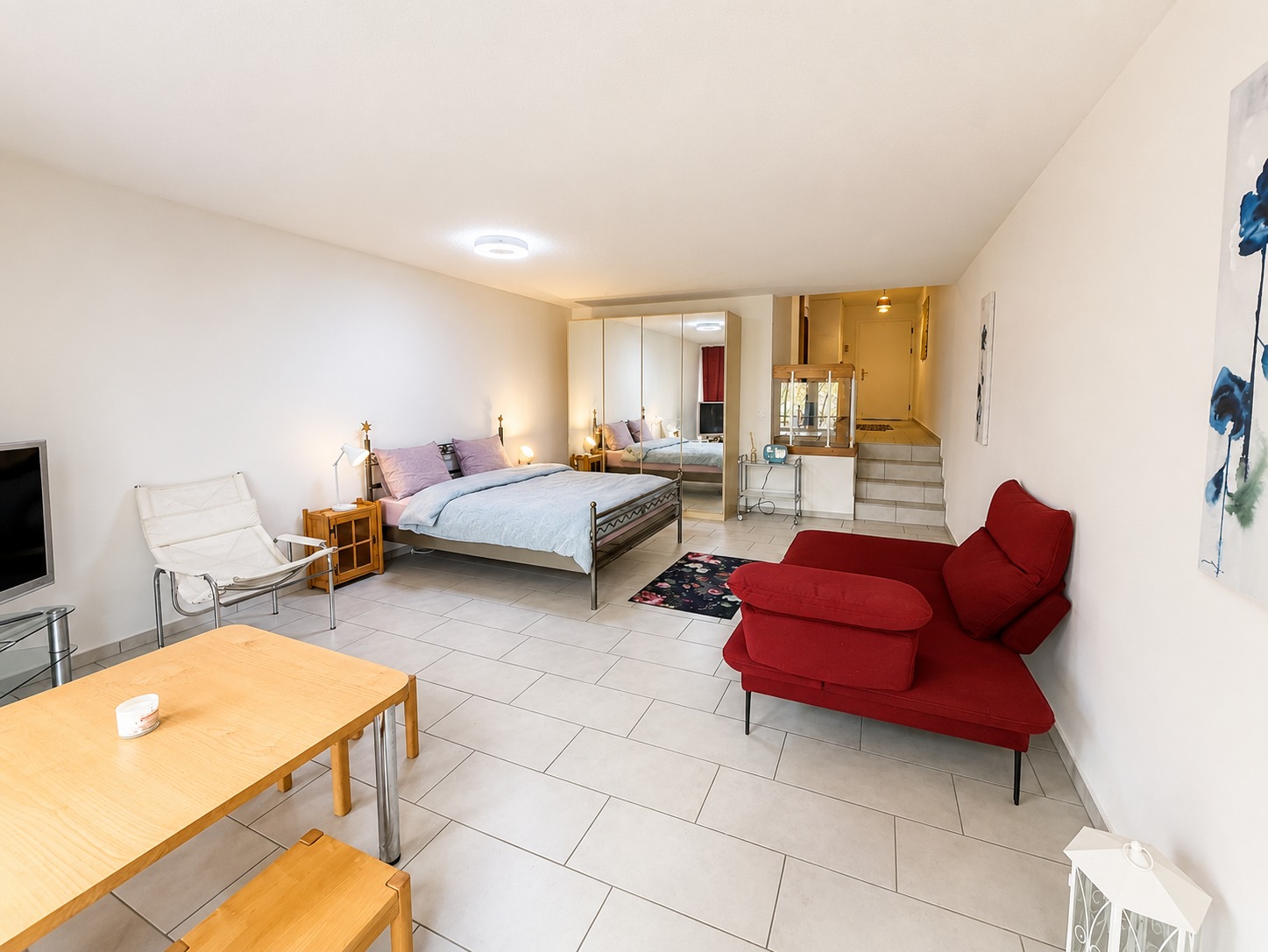 1 ½ pièces appartement meublé