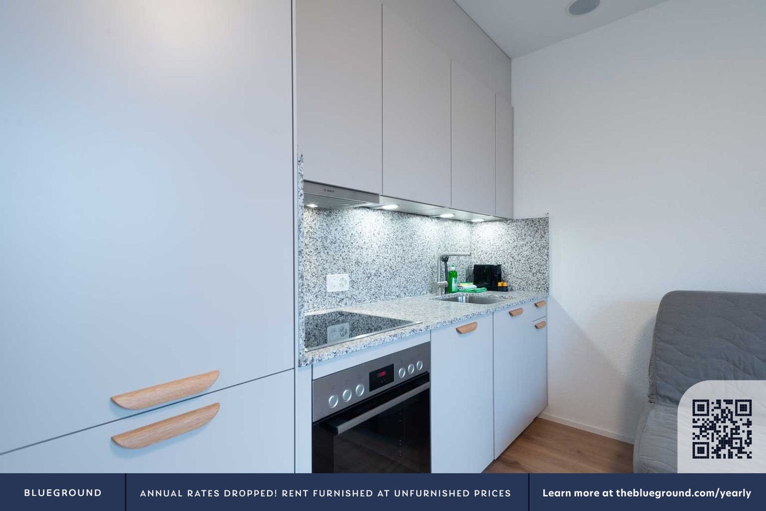 1 rooms furnished flat