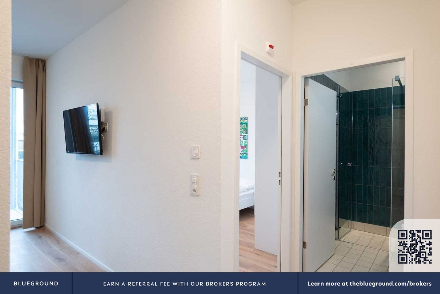 1 rooms furnished flat